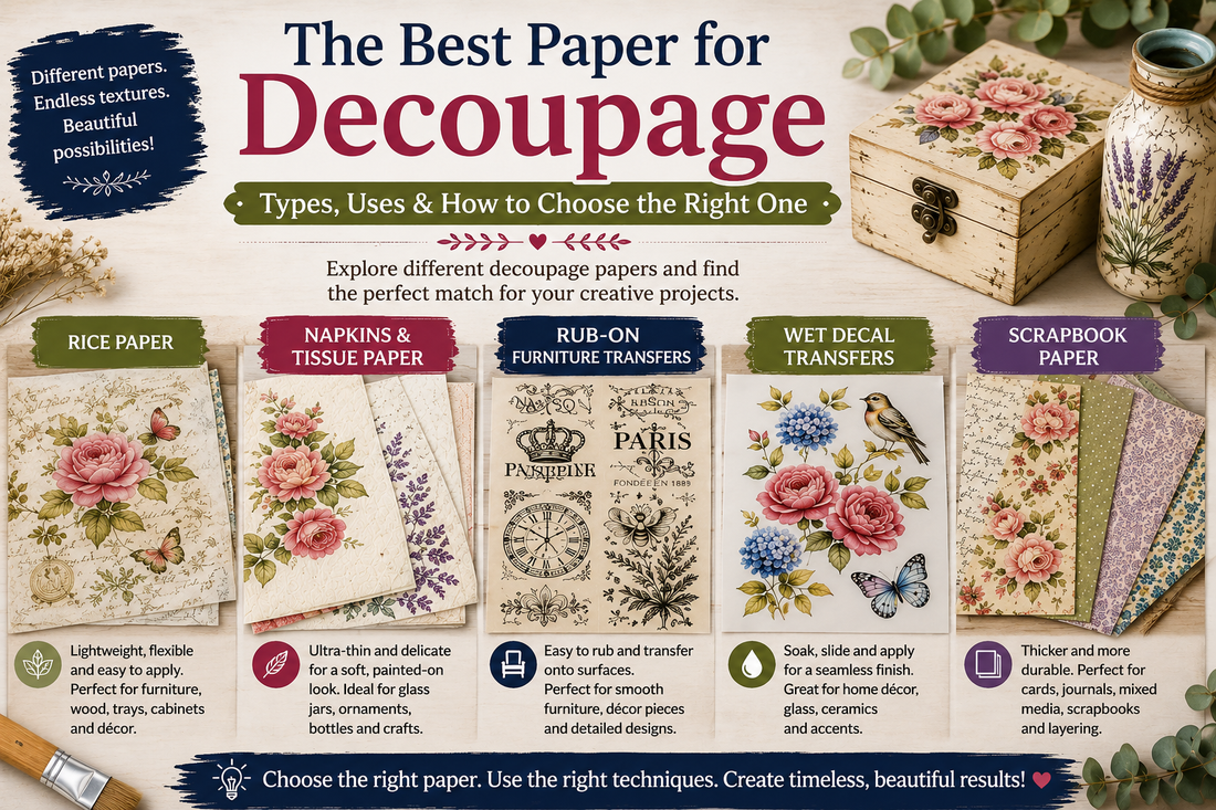 Best Paper for Decoupage: Types, Uses, and How to Choose the Right One