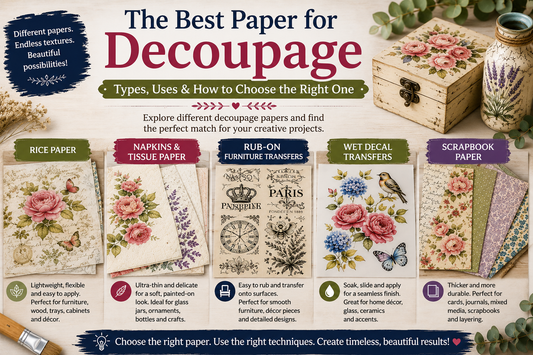 Best Paper for Decoupage: Types, Uses, and How to Choose the Right One
