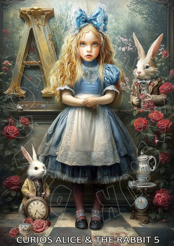 Dragonfly Crafts -    Alice and The Rabbit 5