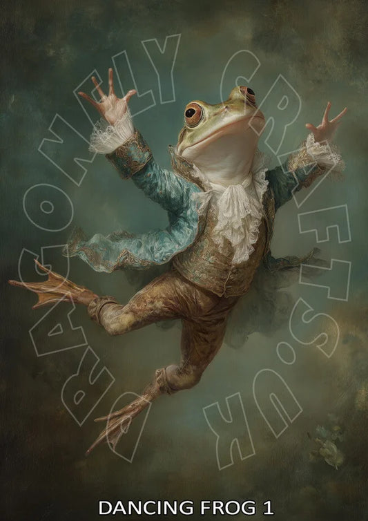 Dragonfly Crafts - Dancing Frog 1