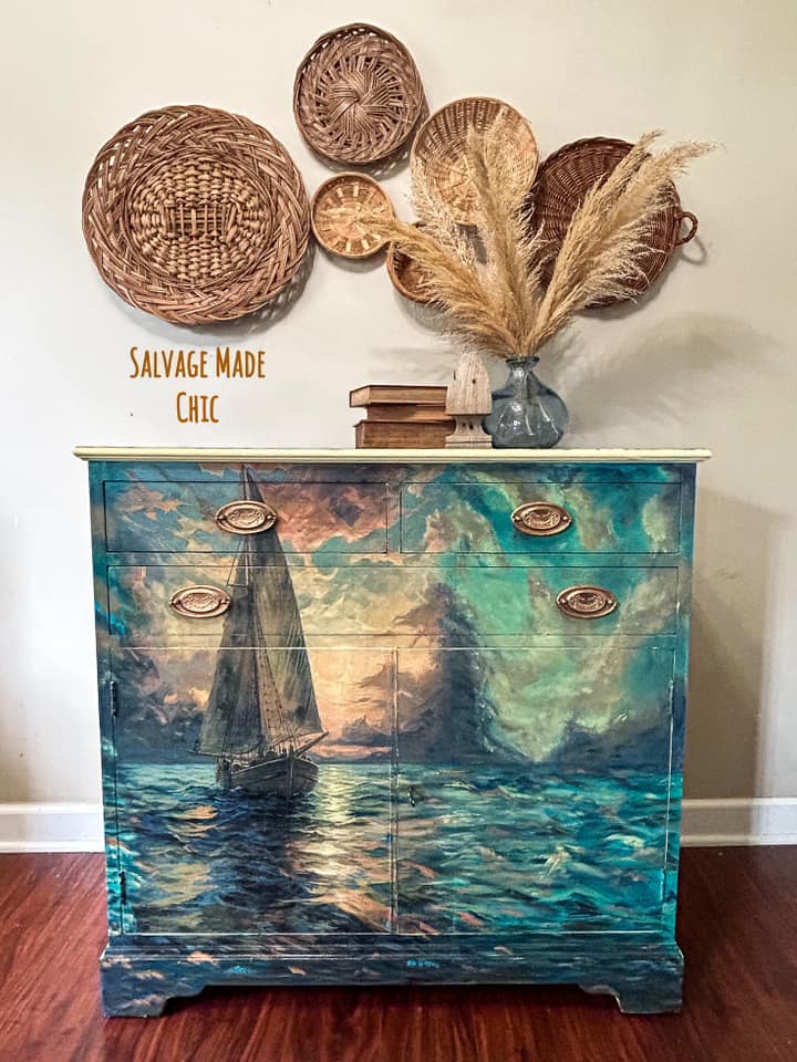 Nautical Serenity | 18 lb Decoupage Tissue Paper | 21x29 in
