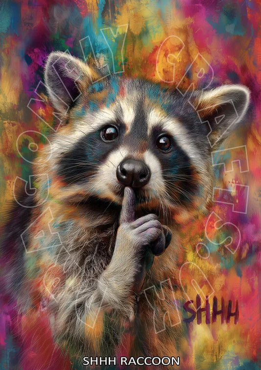 Dragonfly Crafts - Shhh Raccoon