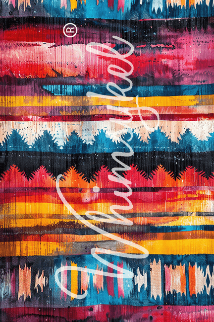 Boho Blanket | 18 lb Decoupage Tissue Paper | 21x29 Inches