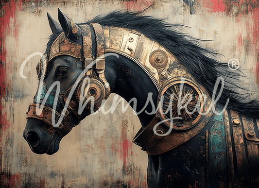 Brass Bridle  | 18 lb Decoupage Tissue Paper | 21x29 in