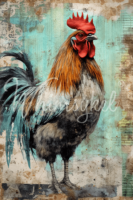 Hues & Feathers | 18 lb Decoupage Tissue Paper | 21x29 in