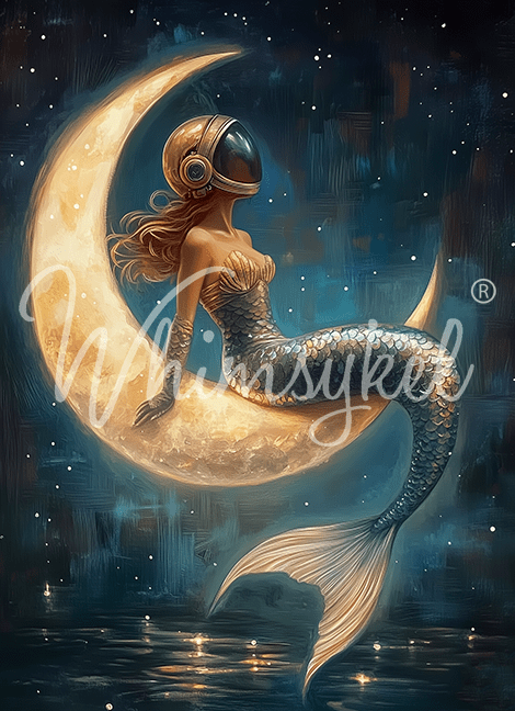Mermaid Dreams |18lb Decoupage Tissue Paper | 21x29 in