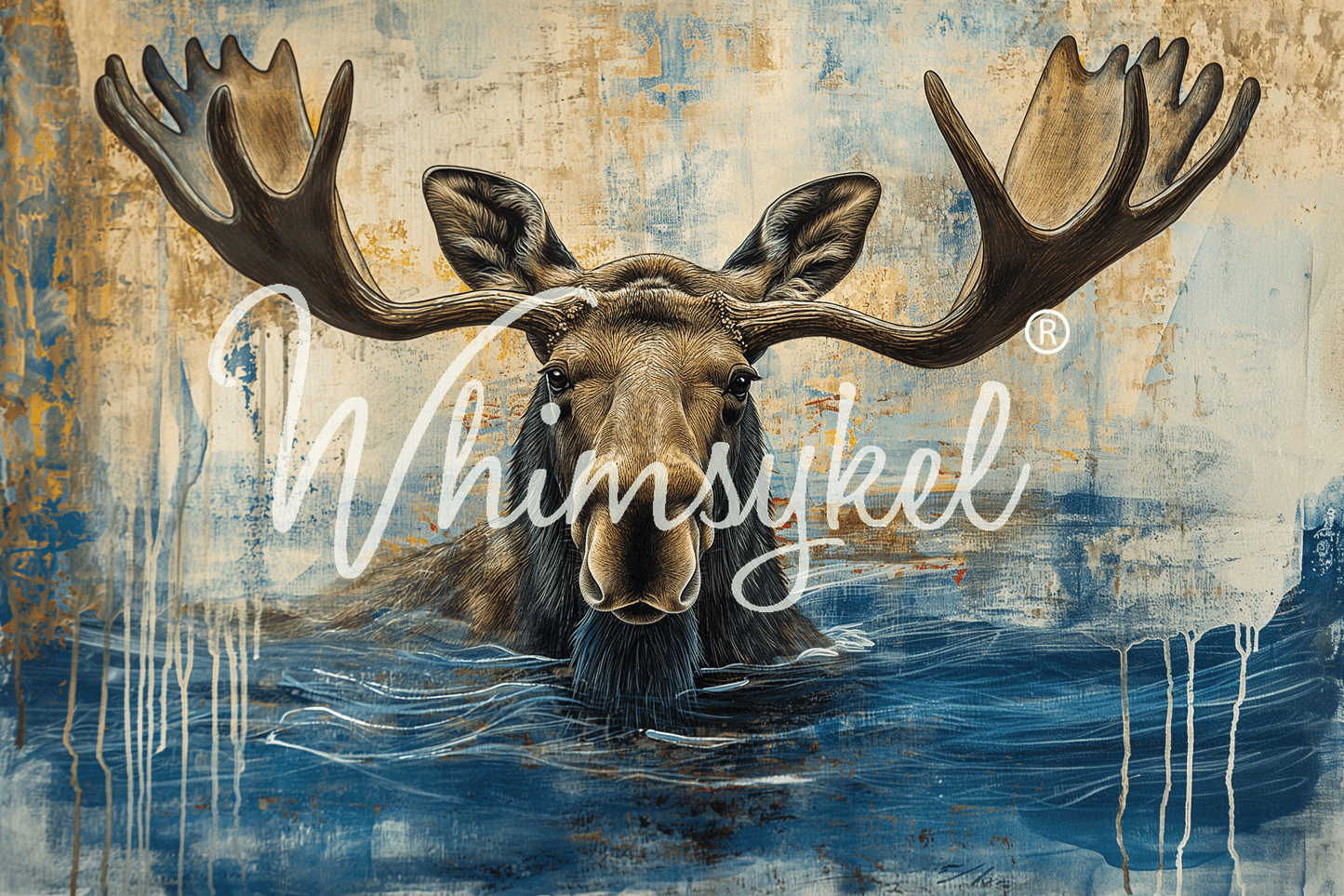 Morning Dip | 18 lb Decoupage Tissue Paper | 21x29 in