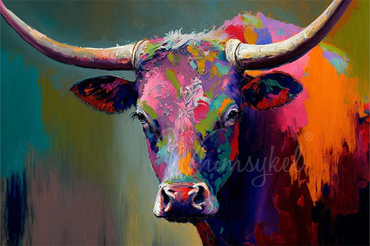 Oscar: Longhorn  | 18 lb Decoupage Tissue Paper | 21x29 in