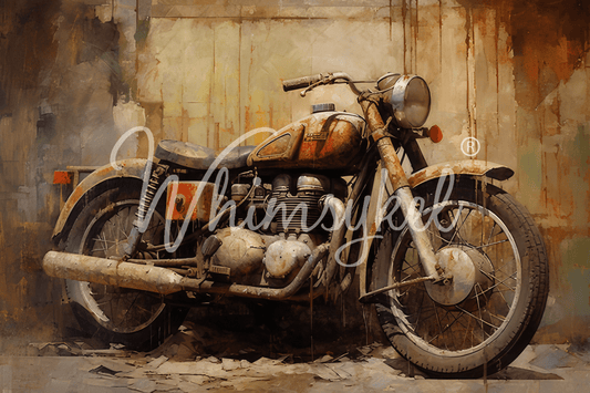 Vintage Ride | 18 lb Decoupage Tissue Paper | 21x29 in