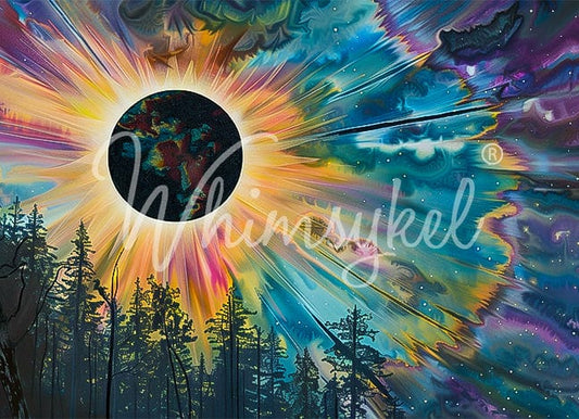 Whimsykel Designs - Colorful Solar Eclipse Limited Edition