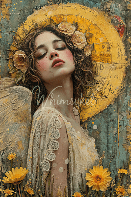 Celestial Gaze | 18 lb Decoupage Tissue Paper | 21x29 in