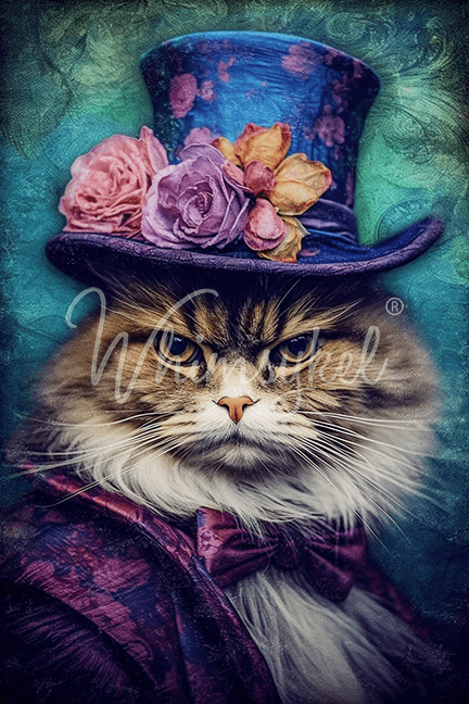 Sour Puss | 18 lb Decoupage Tissue Paper | 2 Sizes