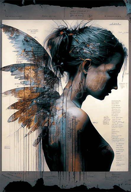 Whimsykel Designs - Angels Among Us: Dara