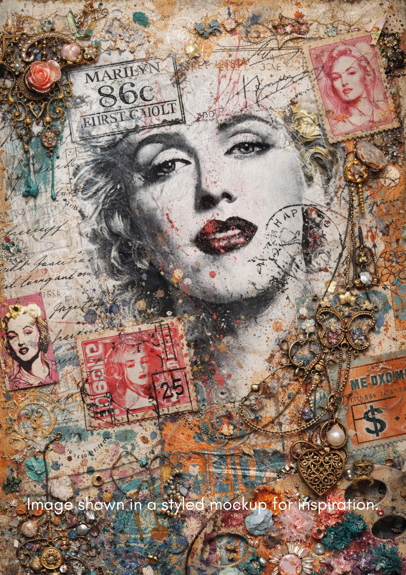 Dragonfly Crafts - Pop Art Collage 2