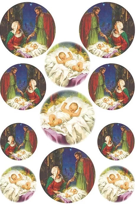 European Excellency - Nativity Ornaments