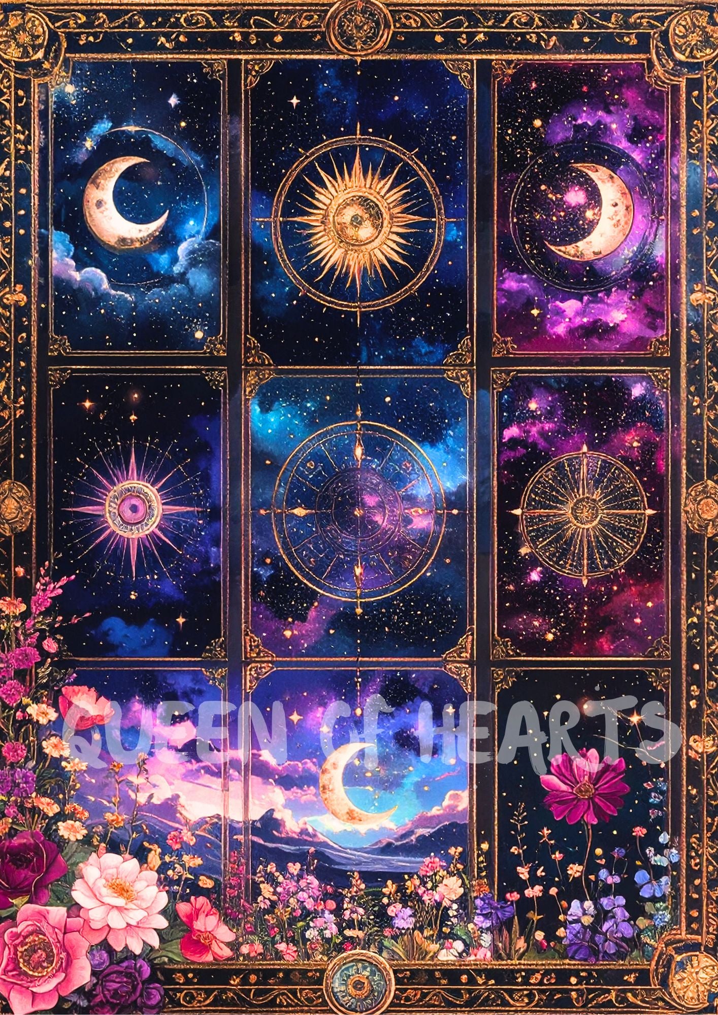 Queen of Hearts - Celestial Windows