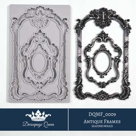 Decoupage Queen - Decoupage Queen Silicone Mould - Antique Frames - Limited Edition