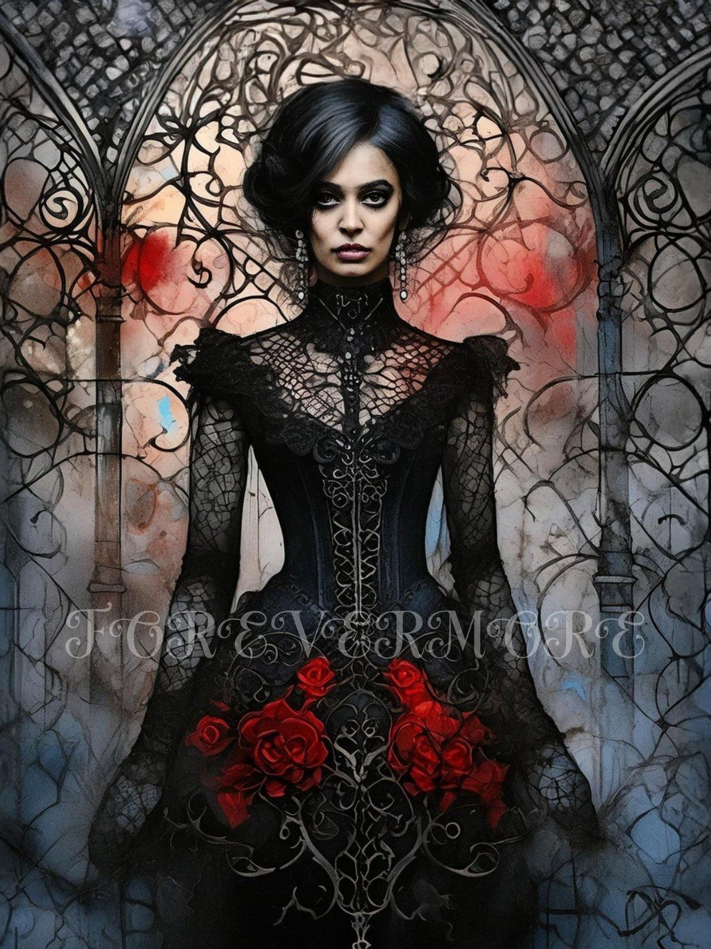 Forevermore - Dark Rose Sorceress