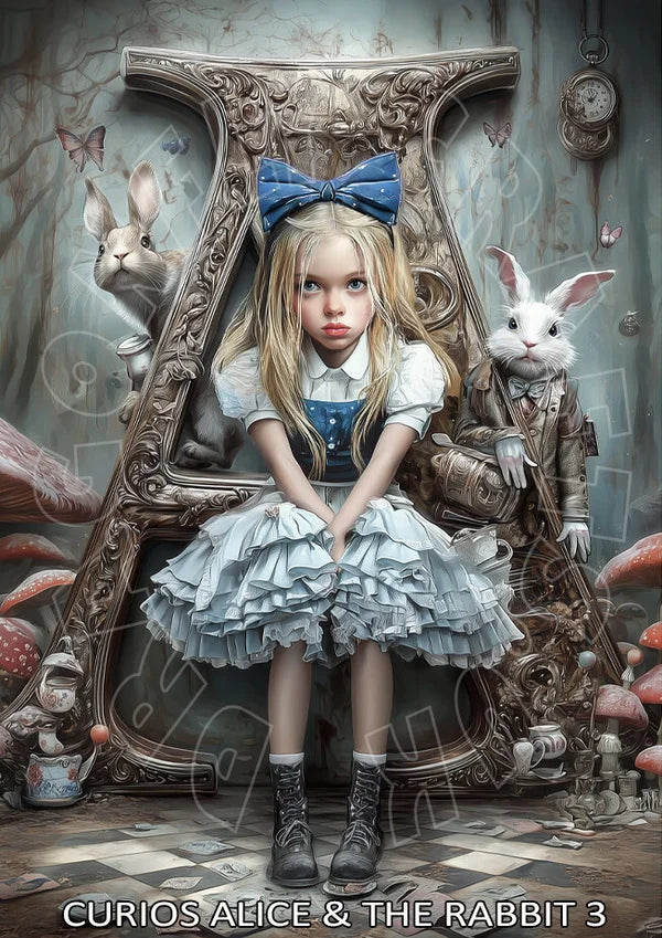 Dragonfly Crafts - Alice and The Rabbit 3