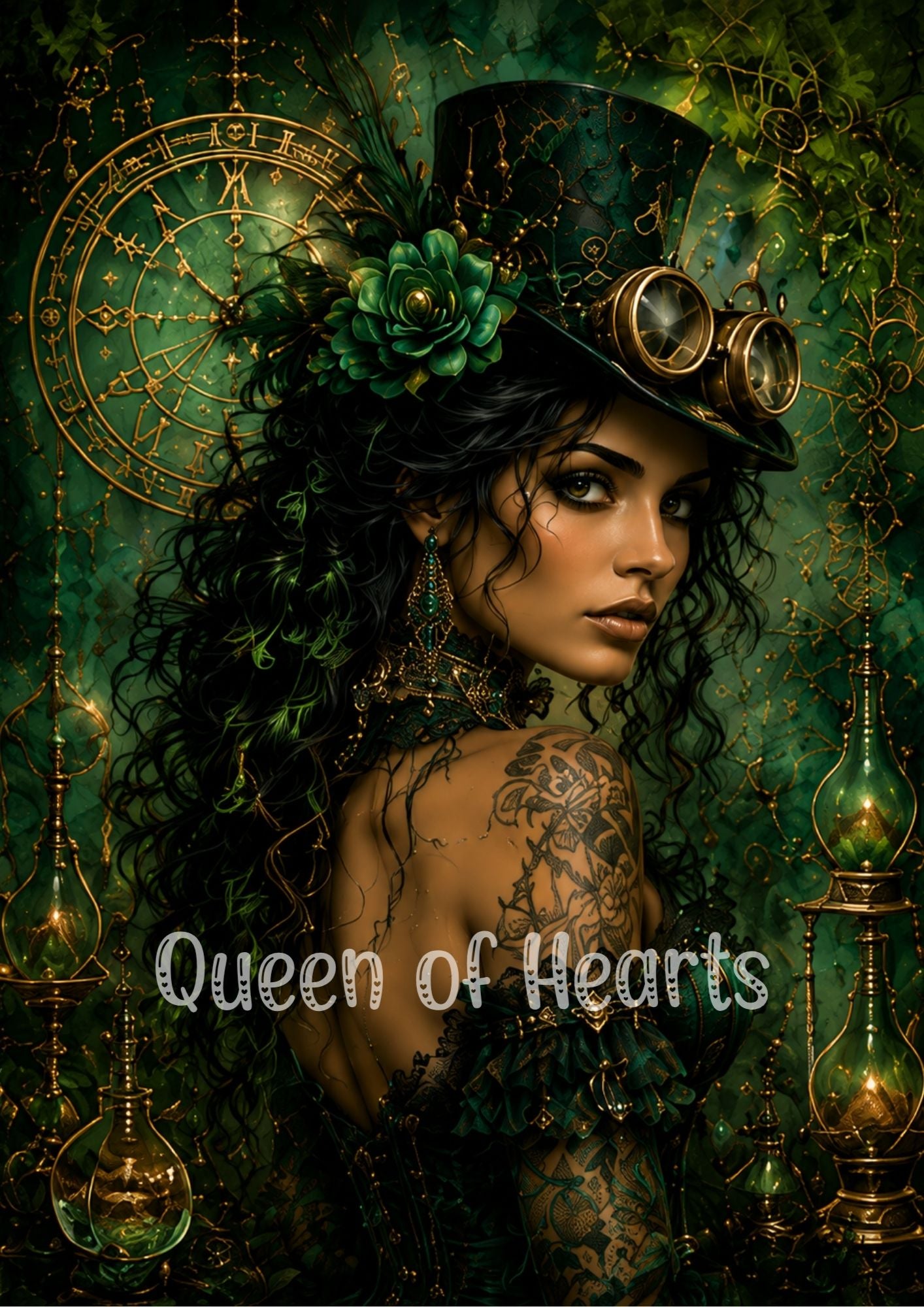 Queen of Hearts - Emerald Alchemy