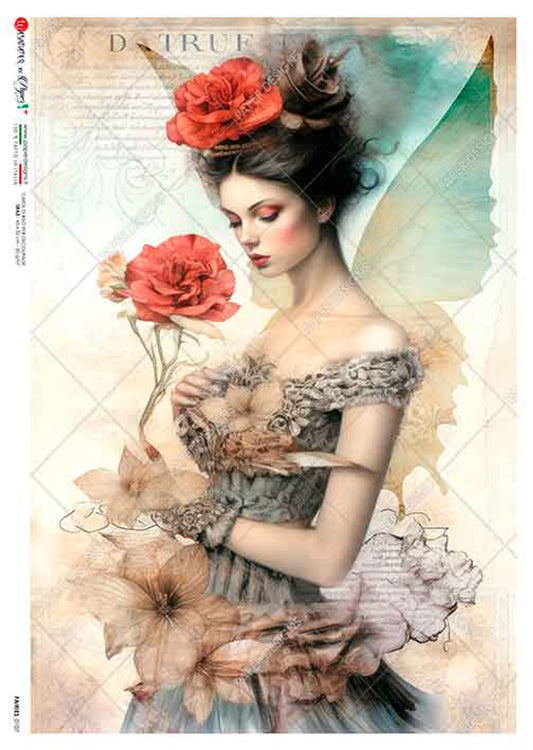 Fairy with a Rose