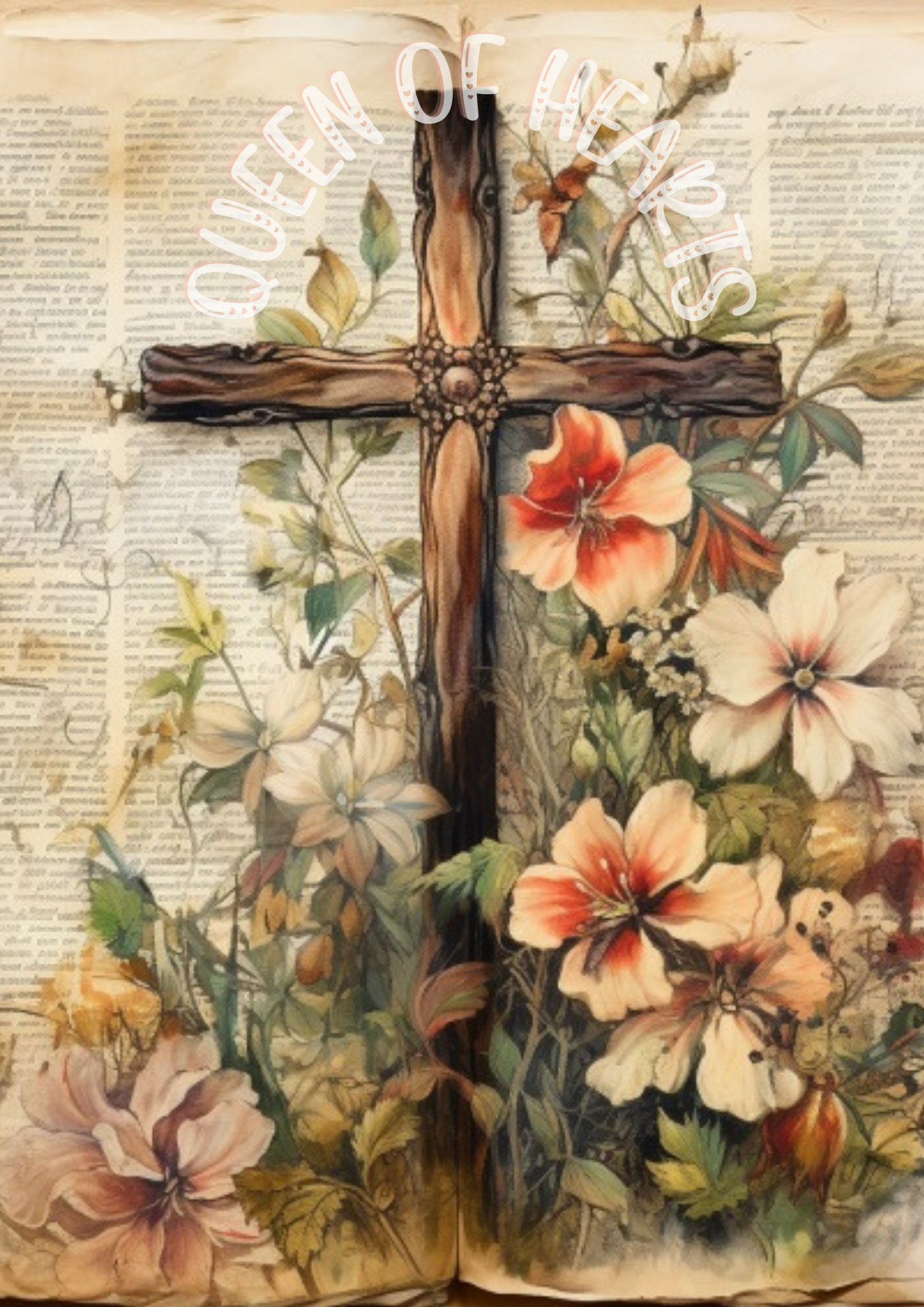 Queen of Hearts  - Easter-Faithful-Words