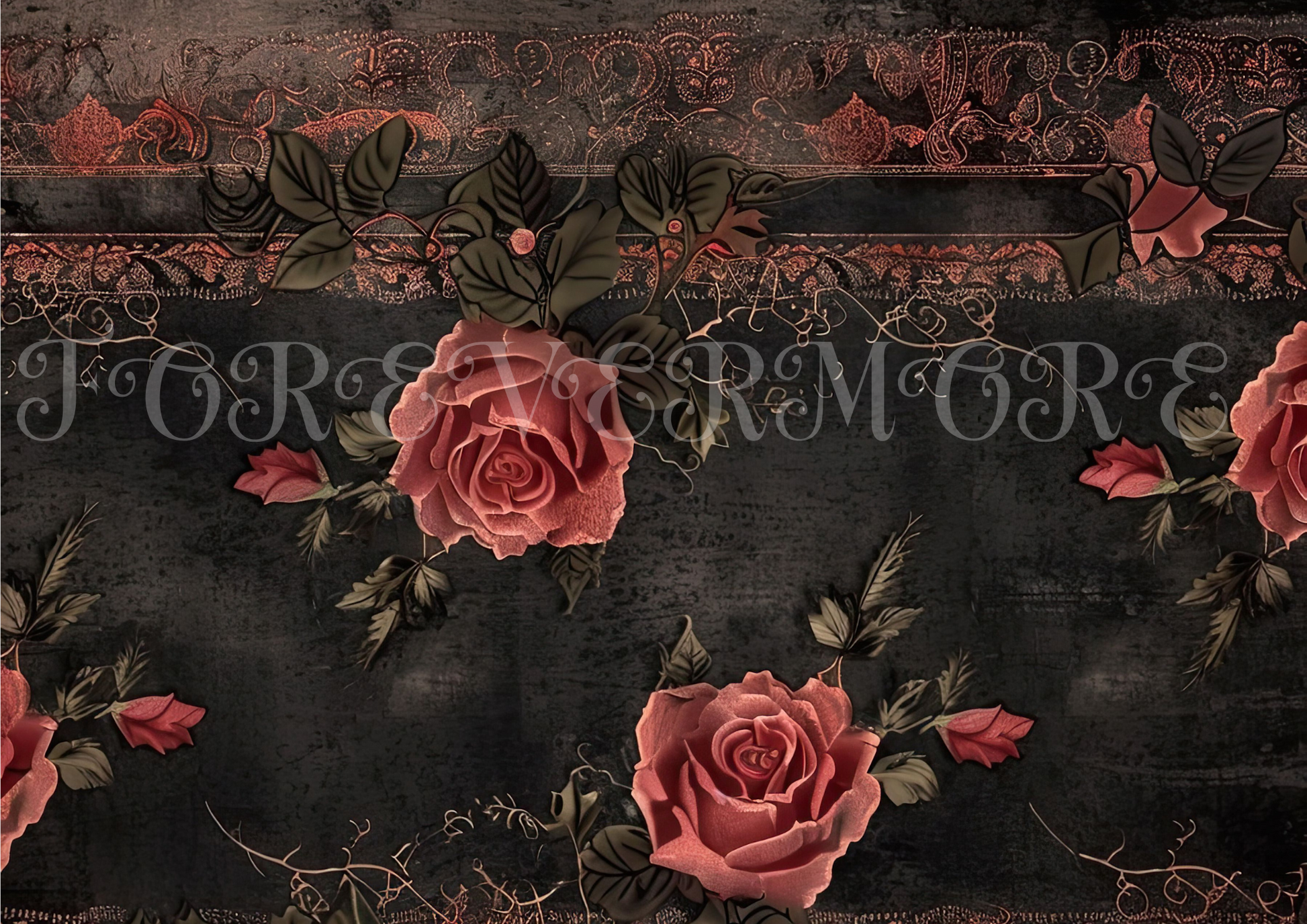 Forevermore  - Velvet Petals Background