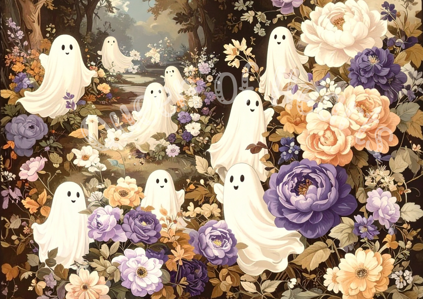 Queen of Hearts - Playing in the flowers