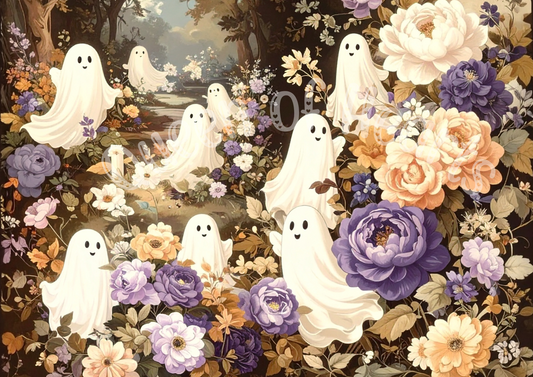 Queen of Hearts - Playing in the flowers