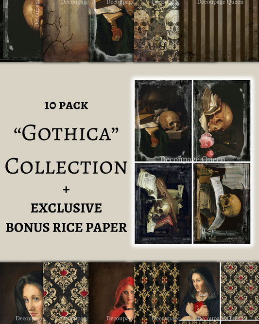 Gothica - 10 pack with Bonus Paper