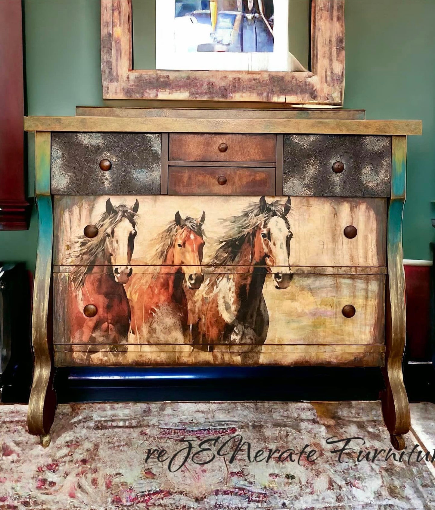 Graceful Steeds | 18 lb Decoupage Tissue Paper | 2 Sizes