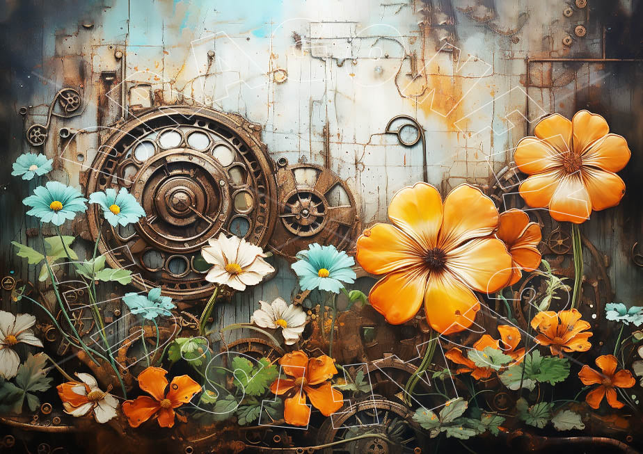 Dragonfly Crafts - Grungy Garden 1