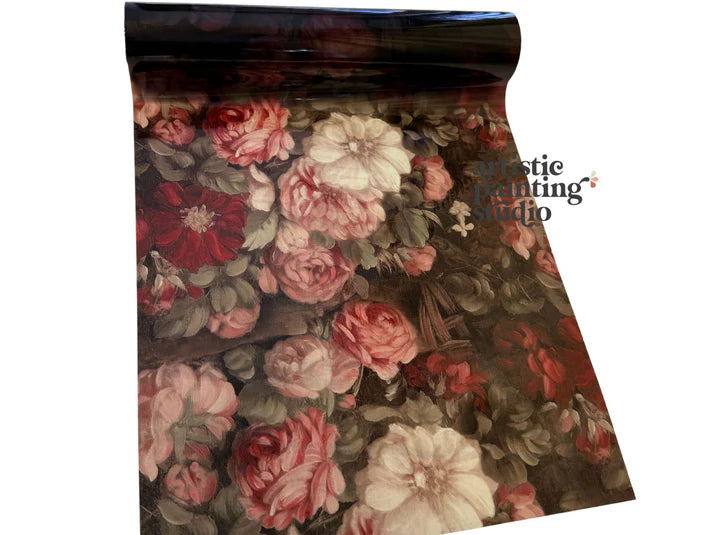 Hadleigh Floral Foil (transparent)