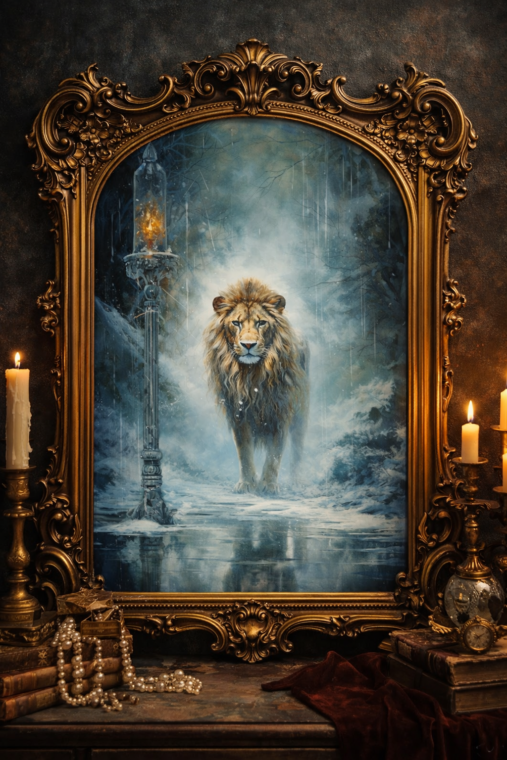Dragonfly Crafts - Ice Lion