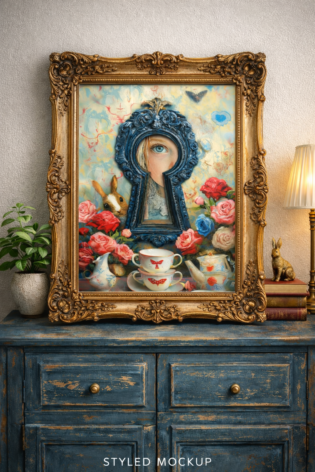Dragonfly Crafts - Through the Keyhole 1