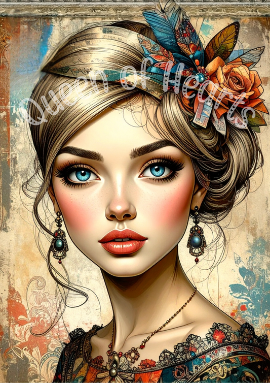Queen of Hearts - Isla Blue