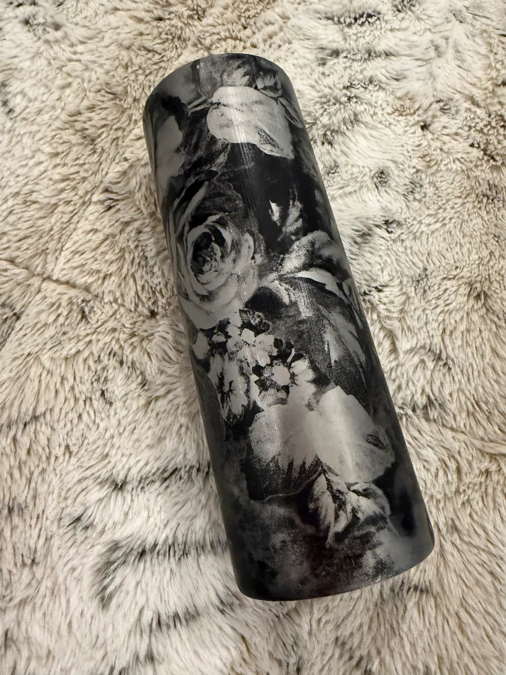 Jovie Floral Foil (semi-transparent)