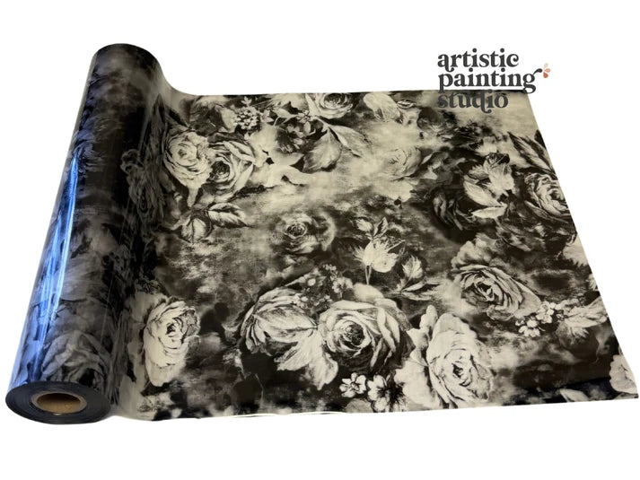 Jovie Floral Foil (semi-transparent)