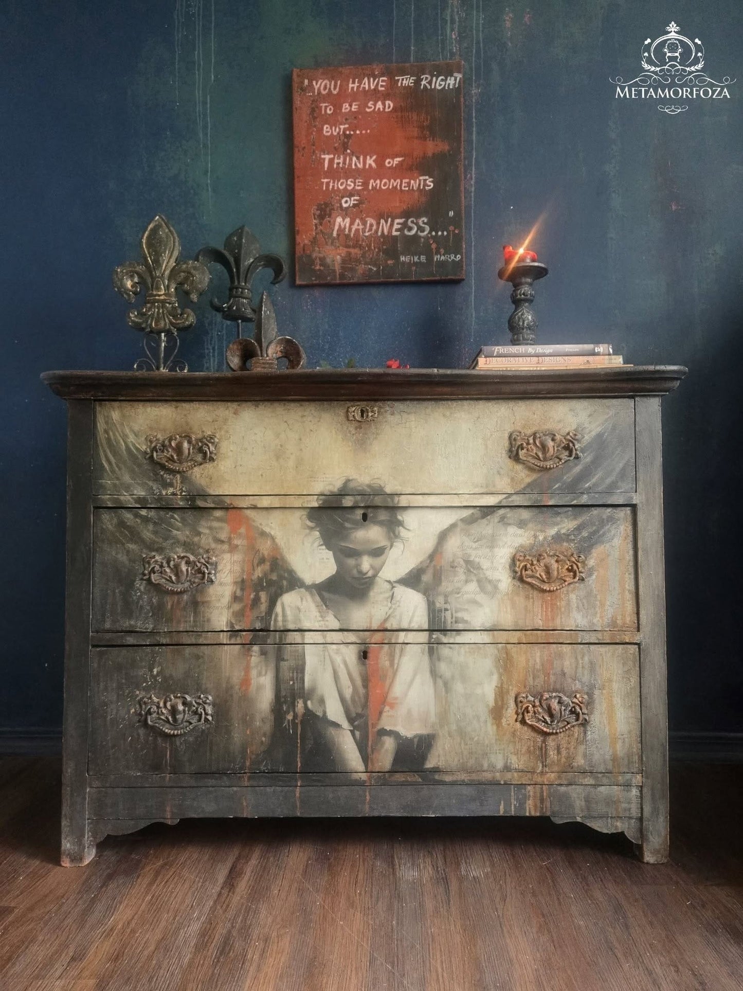 Unseen Wings | 18 lb Decoupage Tissue Paper | 29x21 in