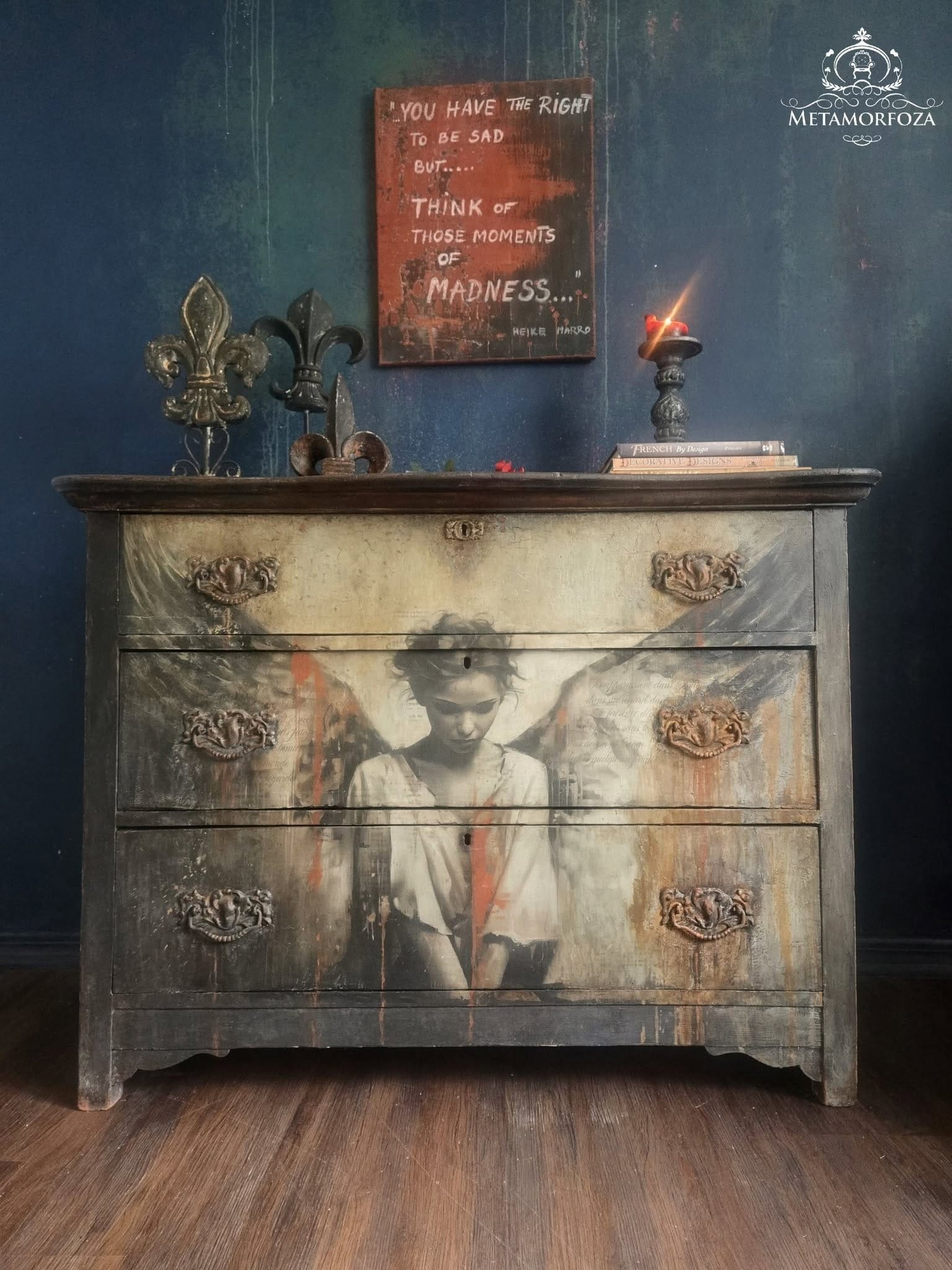 Unseen Wings | 18 lb Decoupage Tissue Paper | 29x21 in