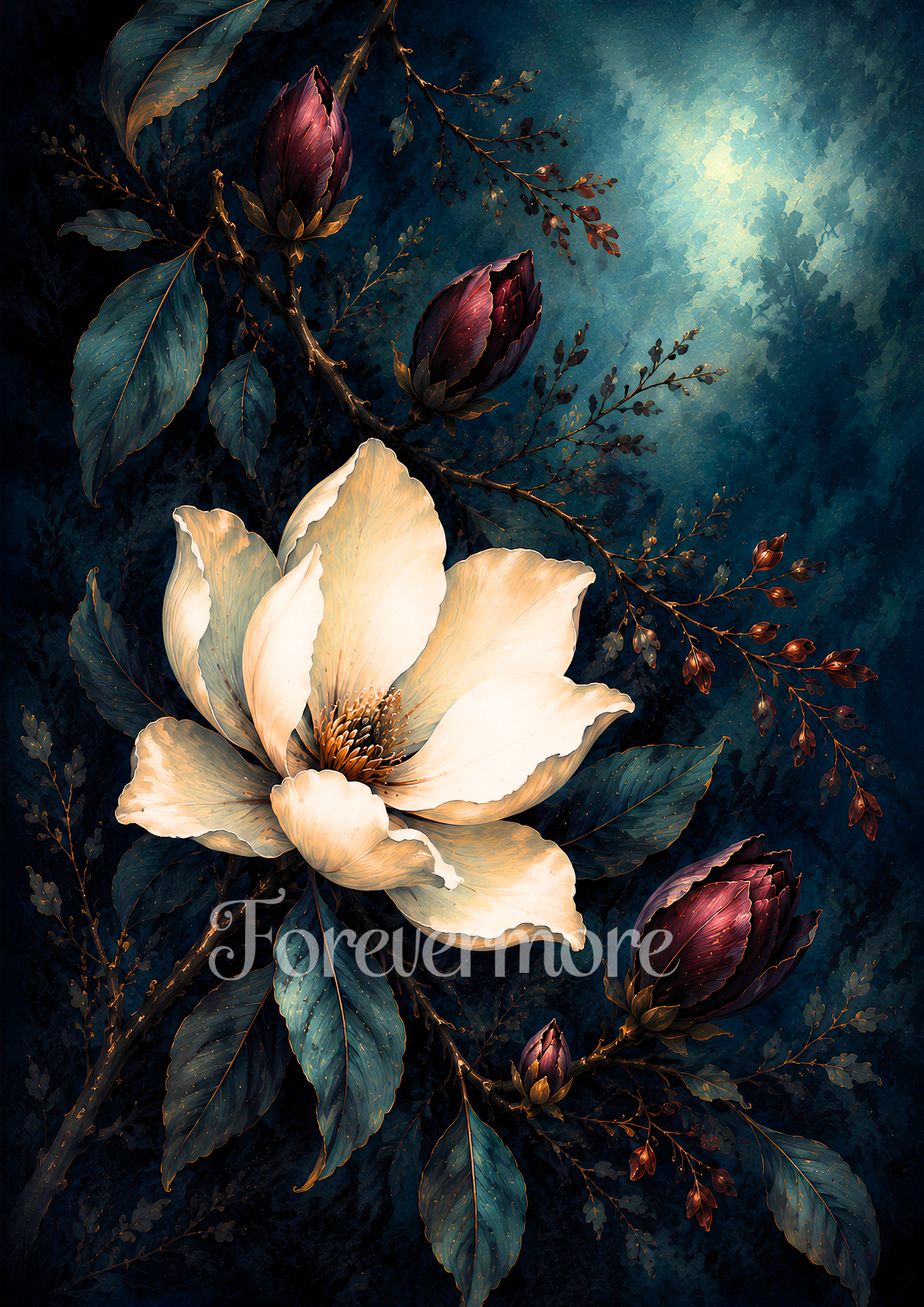 Forevermore - Moonlit Florals 2