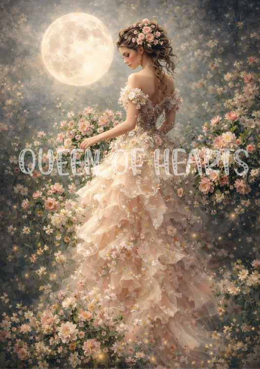 Queen of Hearts - Moonlit Garden 3