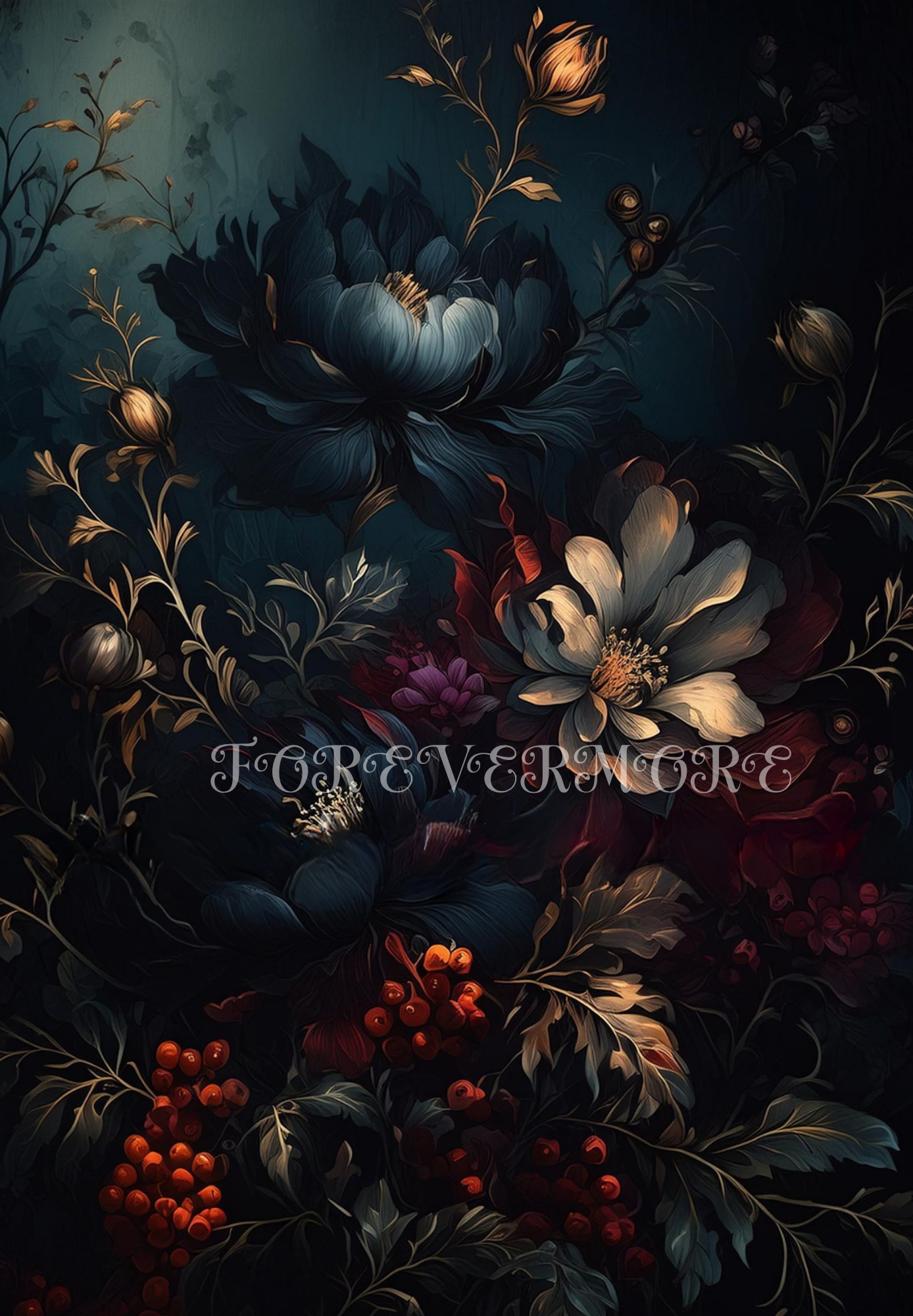 Forevermore - Moonlit Florals