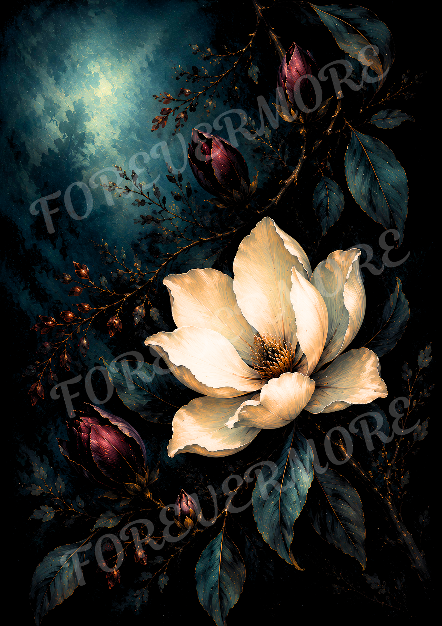 Forevermore - Moonlit Florals 2