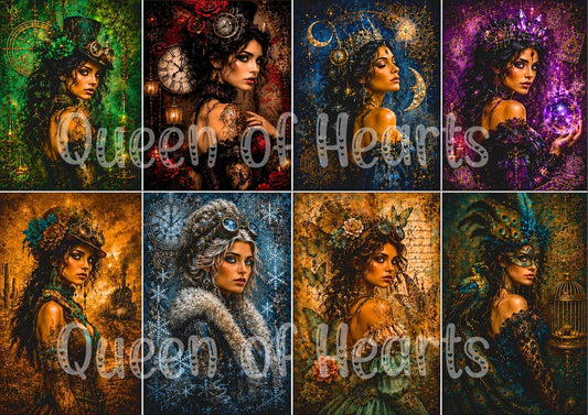 Collection of women