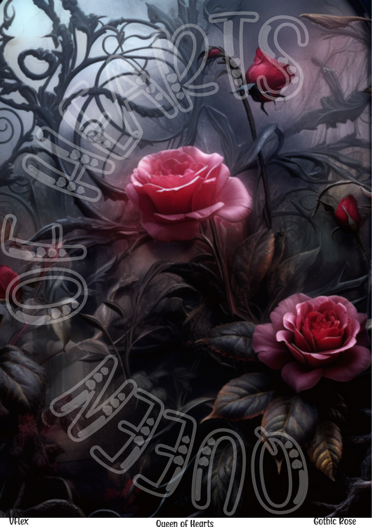 Queen of Hearts - Gothic Rose