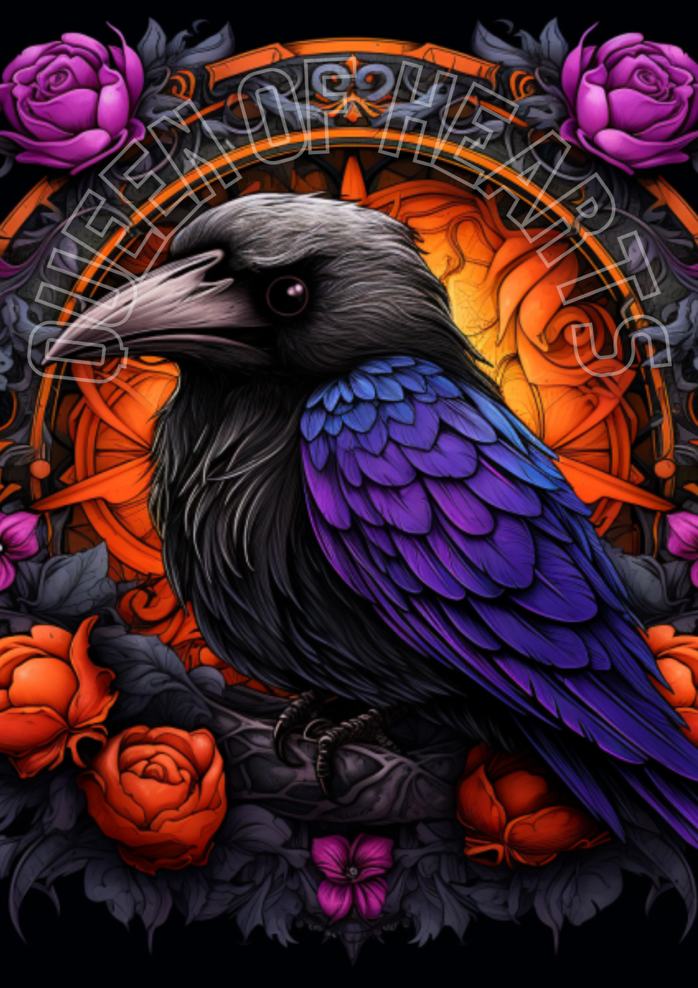 Queen of Hearts - Raven 1