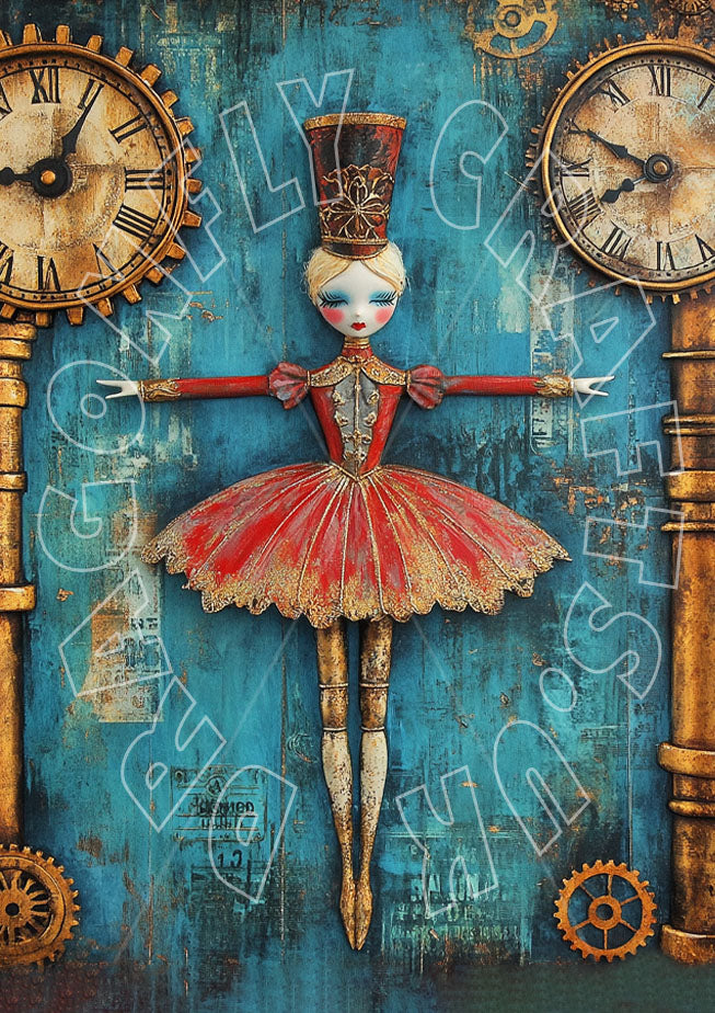 Dragonfly Crafts -Steampunk Ballerina I