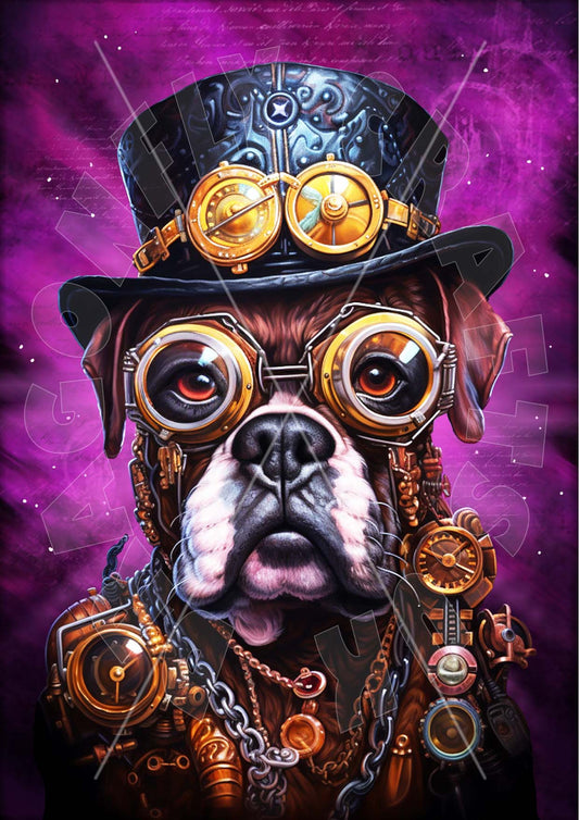 Dragonfly Crafts - Steampunk Boxer