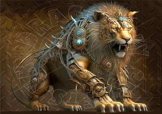 Dragonfly Crafts -SteamPunk Lion